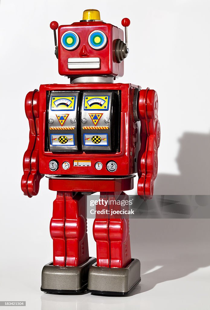 Ydmyghed F.Kr. visdom Retro Tin Robot Toy High-Res Stock Photo - Getty Images