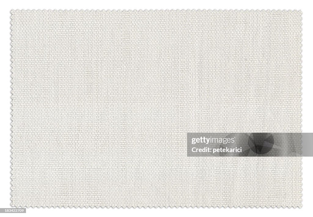White Fabric Swatch