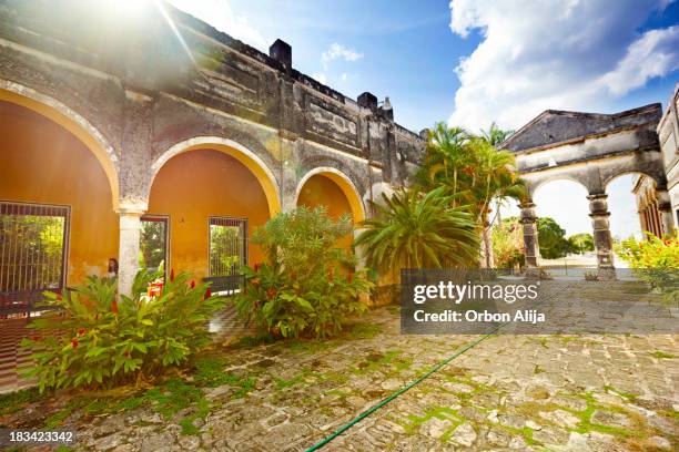 hacienda yaxcopoil - mérida mexiko bildbanksfoton och bilder