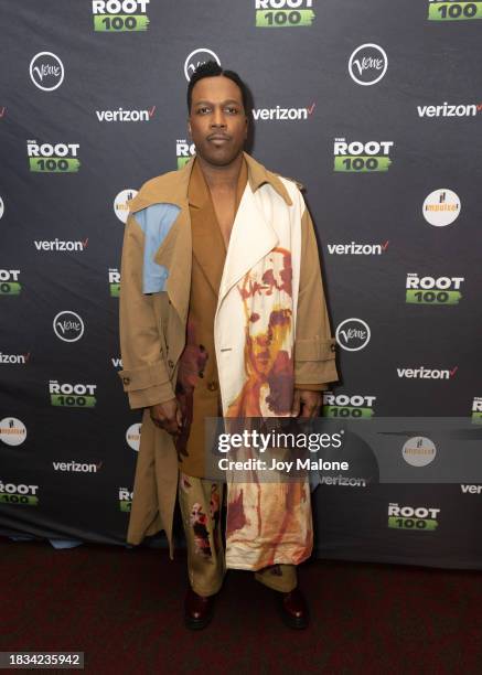 Leslie Odom Jr. Attends The Root 100 Gala at The Apollo Theater on December 05, 2023 in New York City.