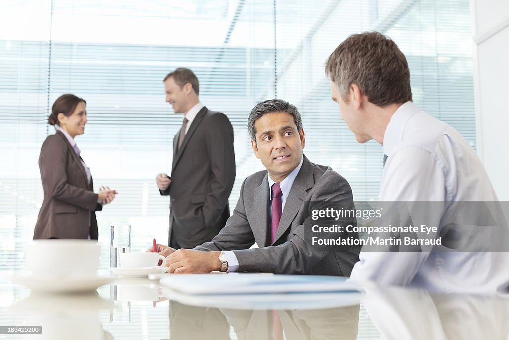 Business people having a meeting in office