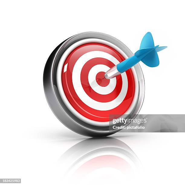 dart target icon - target stock pictures, royalty-free photos & images