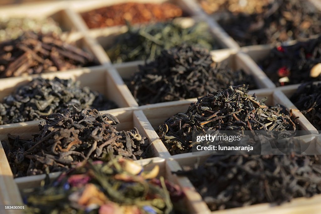 Teas in a box