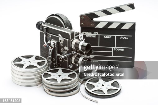 1,298 Film Reel White Background Stock Photos, High-Res Pictures