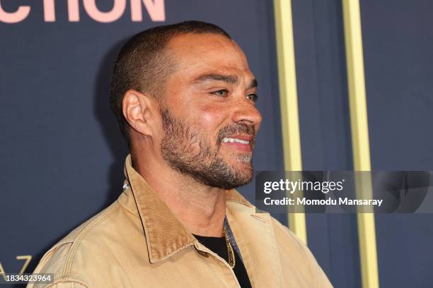 Jesse Williams attends Los Angeles Special Screening of Amazon and MGM Studios' "American Fiction" at Samuel Goldwyn Theater on December 05, 2023 in...