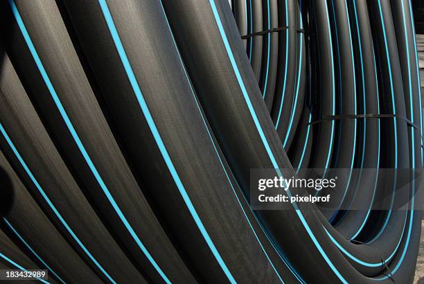 pvc tubes at hardware store - pvc stock pictures, royalty-free photos & images