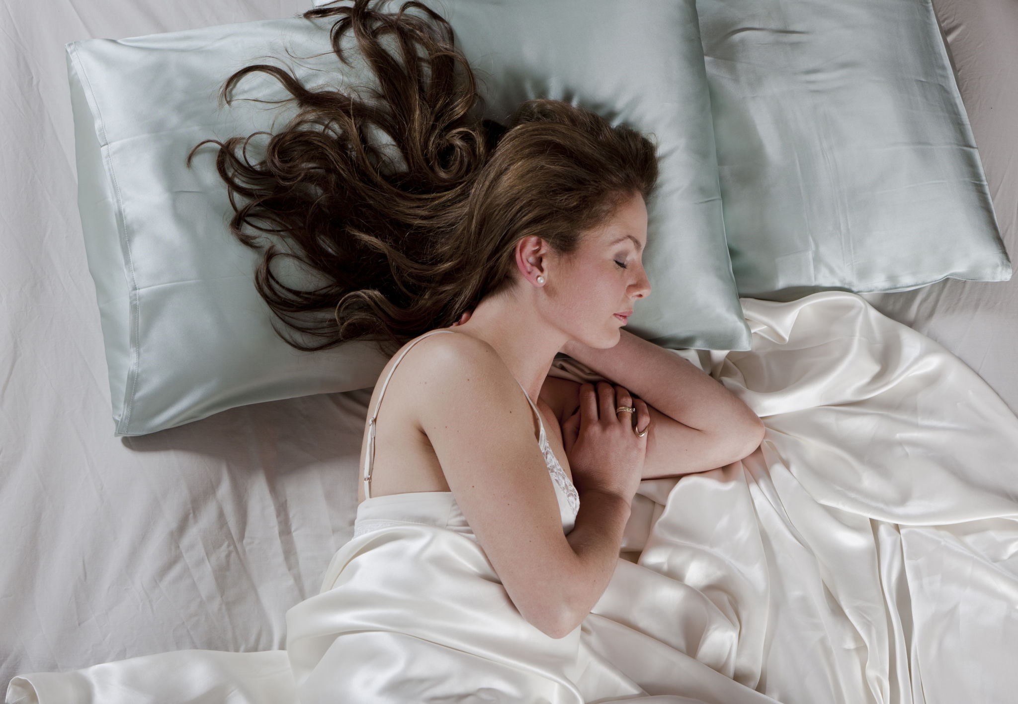 silk pillow