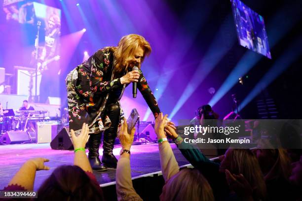 Patty Loveless performs onstage for All for the Hall a concert hosted by Keith Urban and Vince Gill benefiting the Country Music Hall of Fame and...