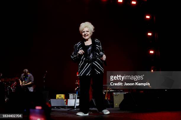 Brenda Lee performs onstage for All for the Hall a concert hosted by Keith Urban and Vince Gill benefiting the Country Music Hall of Fame and Museum...