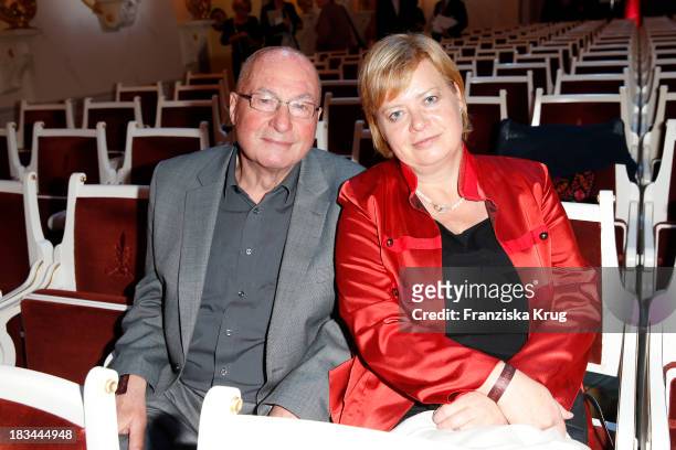 Ronald Loetzsch and Gesine Loetzsch attend the 'Echo Klassik Awards 2013' at Konzerthaus Berlin on October 06, 2013 in Berlin, Germany.