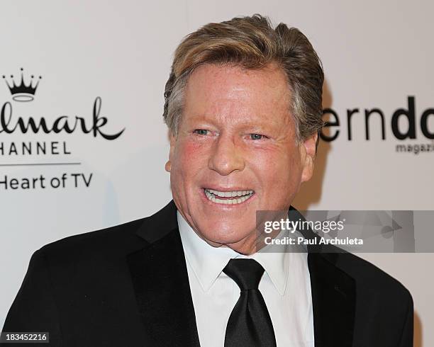 Actor Ryan O'Neal attends the 3rd annual American Humane Association Hero Dog Awards at The Beverly Hilton Hotel on October 5, 2013 in Beverly Hills,...