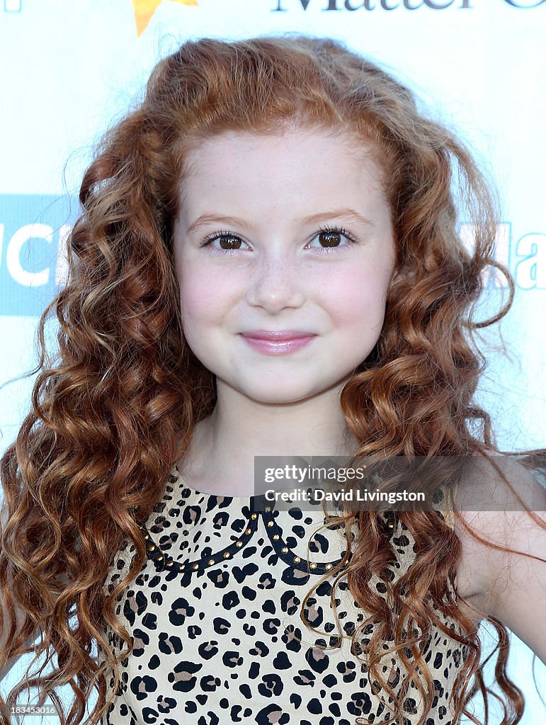 Actress Francesca Capaldi attends the 14th annual Mattel Party on the