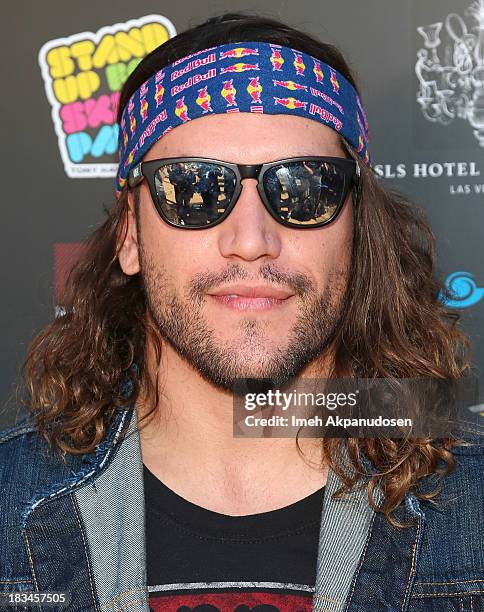 Professional BMX rider Coco Zurita attends the 10th Annual Stand Up For Skateparks Benefiting The Tony Hawk Foundation on October 5, 2013 in Beverly...