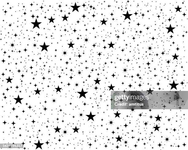 illustrazioni stock, clip art, cartoni animati e icone di tendenza di stelle modello - asterisks wallpaper