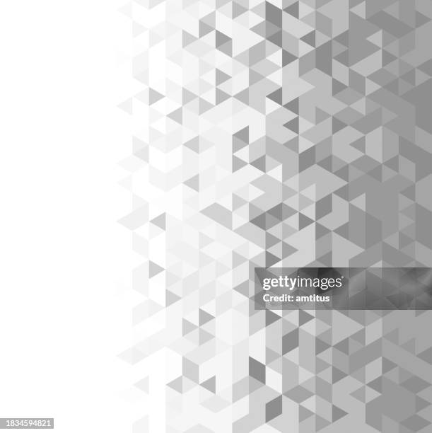 triangular side - triangle particle stock illustrations