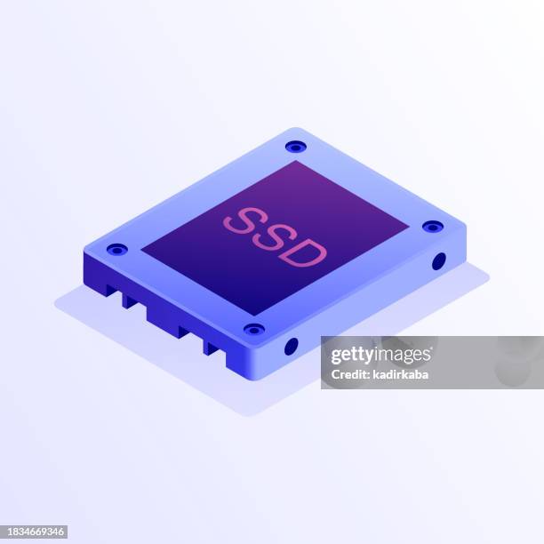 computer hard drive icon design, three dimensional and isometric drawing. - external hard disk drive stock illustrations