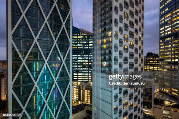 downtown auckland, new zealand - auckland stock pictures, royalty-free photos & images