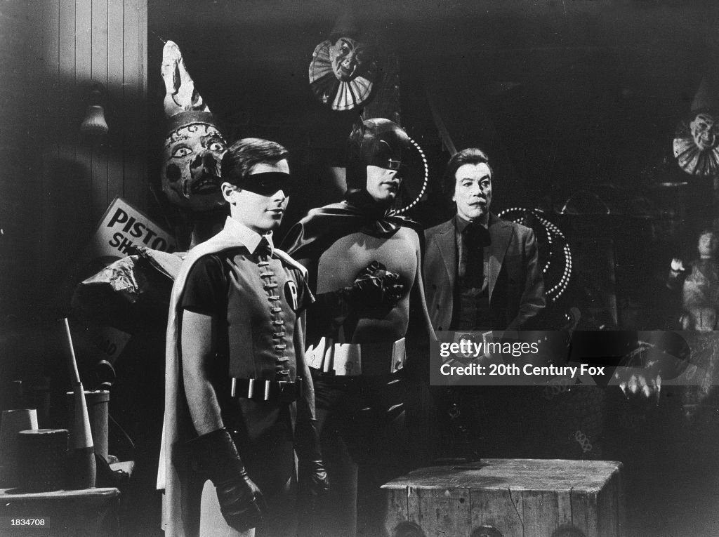 Batman & Robin & The Joker