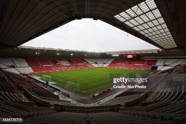 General view of the ground is being taken before the Sky Bet Championship match between Sunderland and West Bromwich Albion at the Stadium of Light...