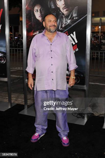 Producer Joel Silver arrives at the 'Getaway' - Los Angeles Premiere at Regency Village Theatre on August 26, 2013 in Westwood, California.