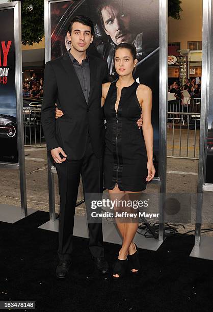 Personality Nick Simmons arrives at the 'Getaway' - Los Angeles Premiere at Regency Village Theatre on August 26, 2013 in Westwood, California.