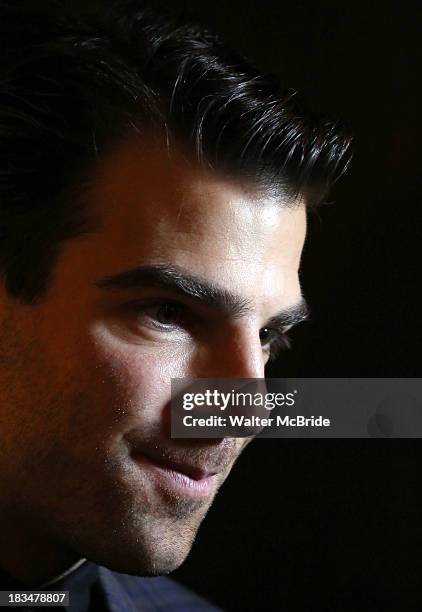 Zachary Quinto attends the Broadway Opening Night After Party for 'The Glass Menagerie' at the Redeye Grill on September 26, 2013 in New York City.