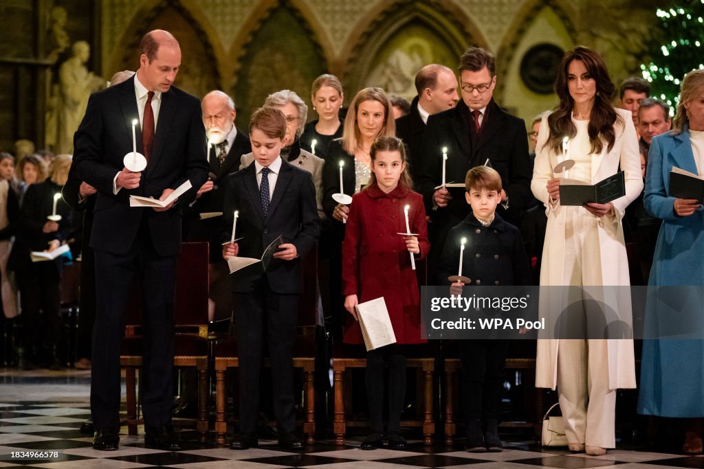 The Royal Family Attend The "Together At Christmas" Carol Service