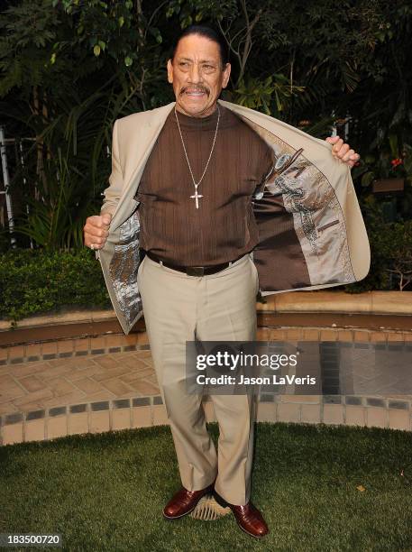 Actor Danny Trejo attends the "Machete Kills" press conference at Four Seasons Hotel Los Angeles at Beverly Hills on October 6, 2013 in Beverly...