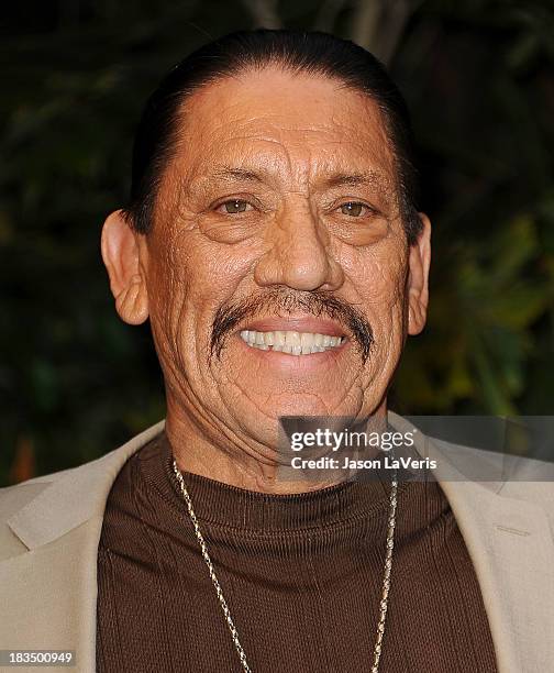 Actor Danny Trejo attends the "Machete Kills" press conference at Four Seasons Hotel Los Angeles at Beverly Hills on October 6, 2013 in Beverly...