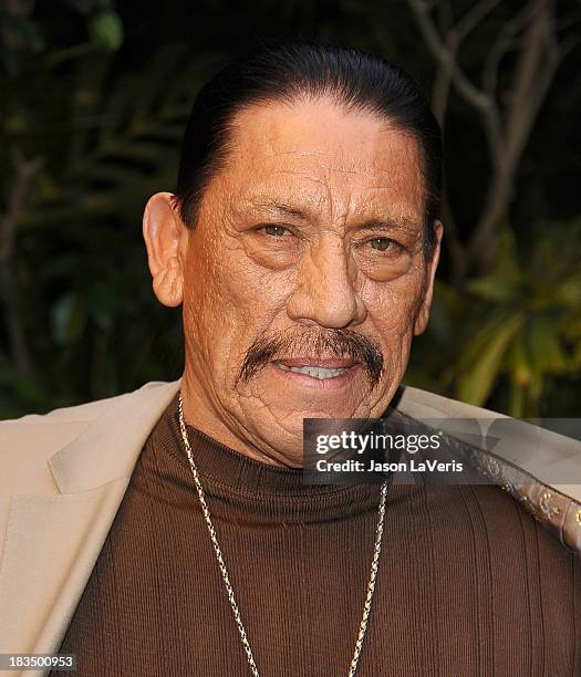 Actor Danny Trejo attends the "Machete Kills" press conference at Four Seasons Hotel Los Angeles at Beverly Hills on October 6, 2013 in Beverly...