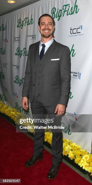 Ryan Andes attends the "Big Fish" Broadway Opening Night after party at Roseland Ballroom on October 6, 2013 in New York City.