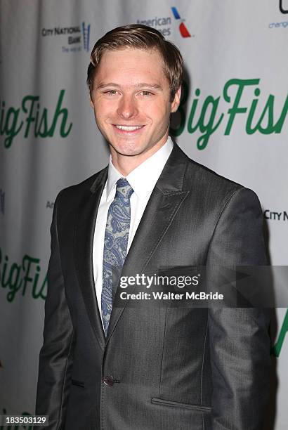 Bobby Steggert attends the "Big Fish" Broadway Opening Night after party at Roseland Ballroom on October 6, 2013 in New York City.