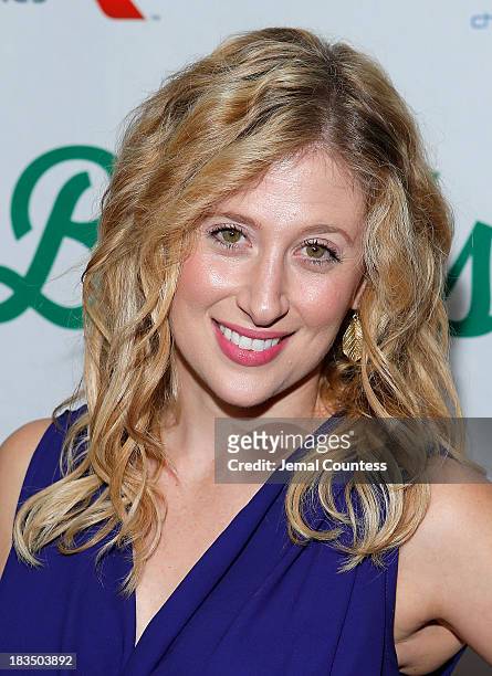 Actress Caissie Levy attends the "Big Fish" Broadway Opening Night After Party at Roseland Ballroom on October 6, 2013 in New York City.
