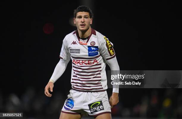 Galway , Ireland - 8 December 2023; Nicolas Depoortere of Bordeaux-Begles during the Investec Champions Cup Pool 1 Round 1 match between Connacht and...