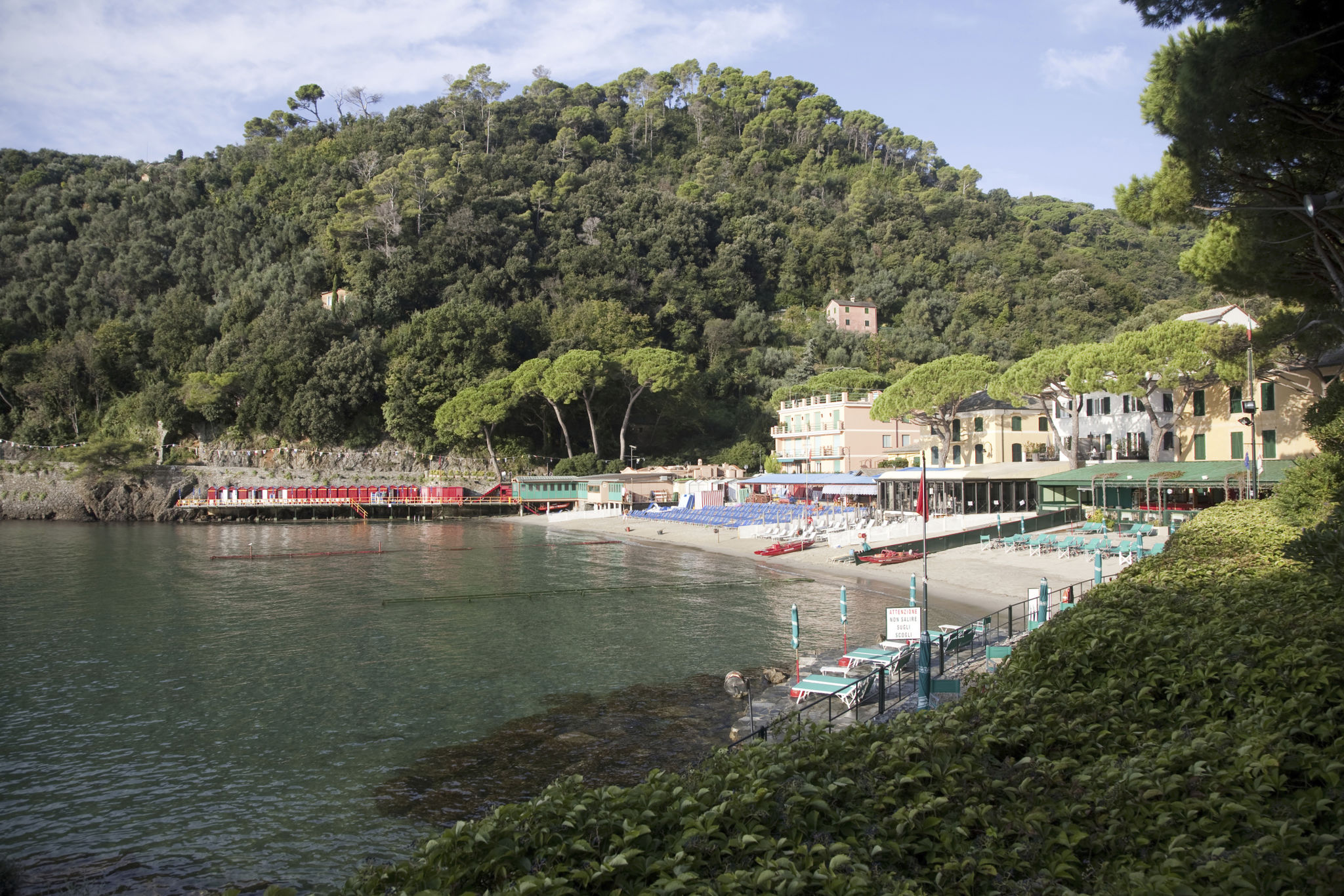 paraggi beach italy
