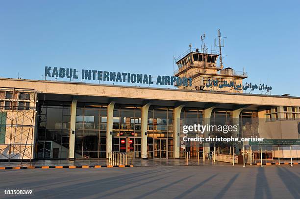 aeroporto di kabul - afghanistan foto e immagini stock