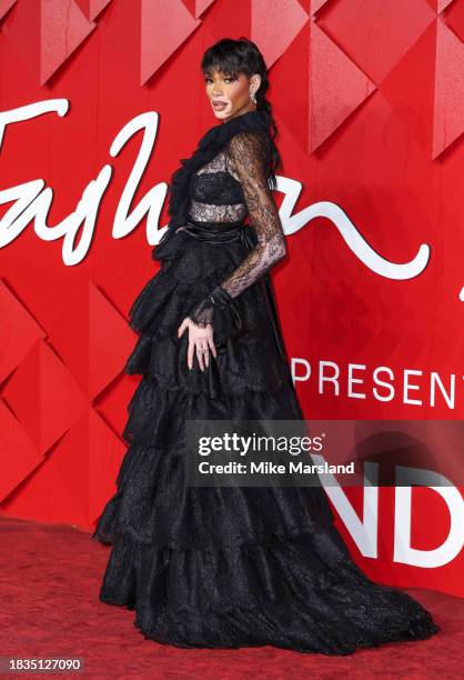 Winnie Harlow attends The Fashion Awards 2023 Presented by Pandora at the Royal Albert Hall on December 04, 2023 in London, England.