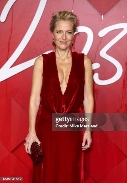 Gillian Anderson attends The Fashion Awards 2023 Presented by Pandora at the Royal Albert Hall on December 04, 2023 in London, England.