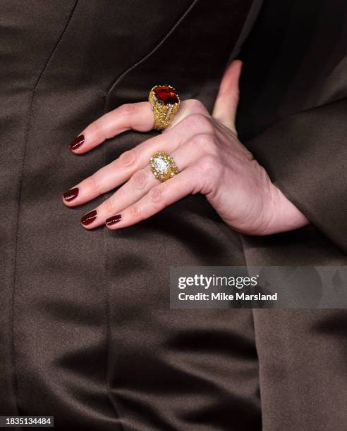 Gwendoline Christie attends The Fashion Awards 2023 Presented by Pandora at the Royal Albert Hall on December 04, 2023 in London, England.