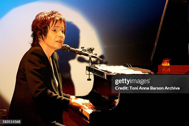 Marie-Paule Belle during Marie-Paule Belle in Concert - December 14, 2004 at Theatre de Dix Heures in Paris, France.