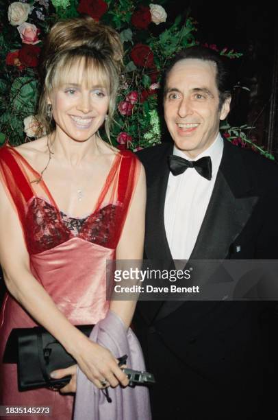 American actor Al Pacino and Australian film director Lyndall Hobbs attend the film premiere of Pacino's 'Looking for Richard' at the Odeon Leicester...