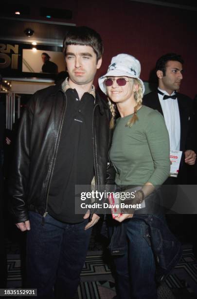 Noel Gallagher and Meg Mathews attend the UK premiere for the special edition version of 'The Empire Strikes Back' at the Odeon cinema, London, March...