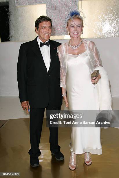 Tony Murray and Baronne Marianne Brandstetter during 2005 Monaco Red Cross Ball - Arrivals at Monte Carlo Sporting Club in Monte Carlo, Monaco.