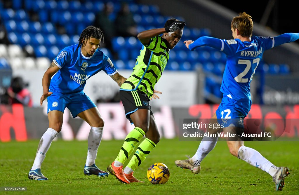 Peterborough United v Arsenal U21: EFL Trophy