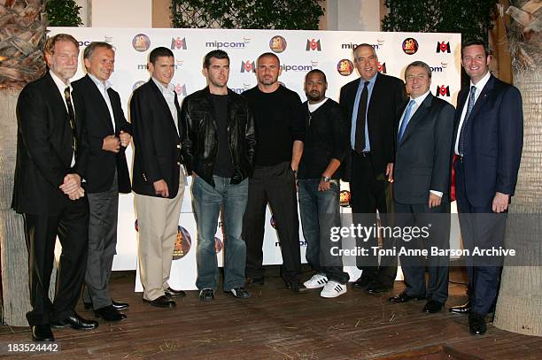 Mark Kaner - President 20th Cenrury Fox Television Distribution ,Wentworth Miller, Paul Scheuring - Creator, Dominic Purcell, Faf LaRage, Gary Newman...