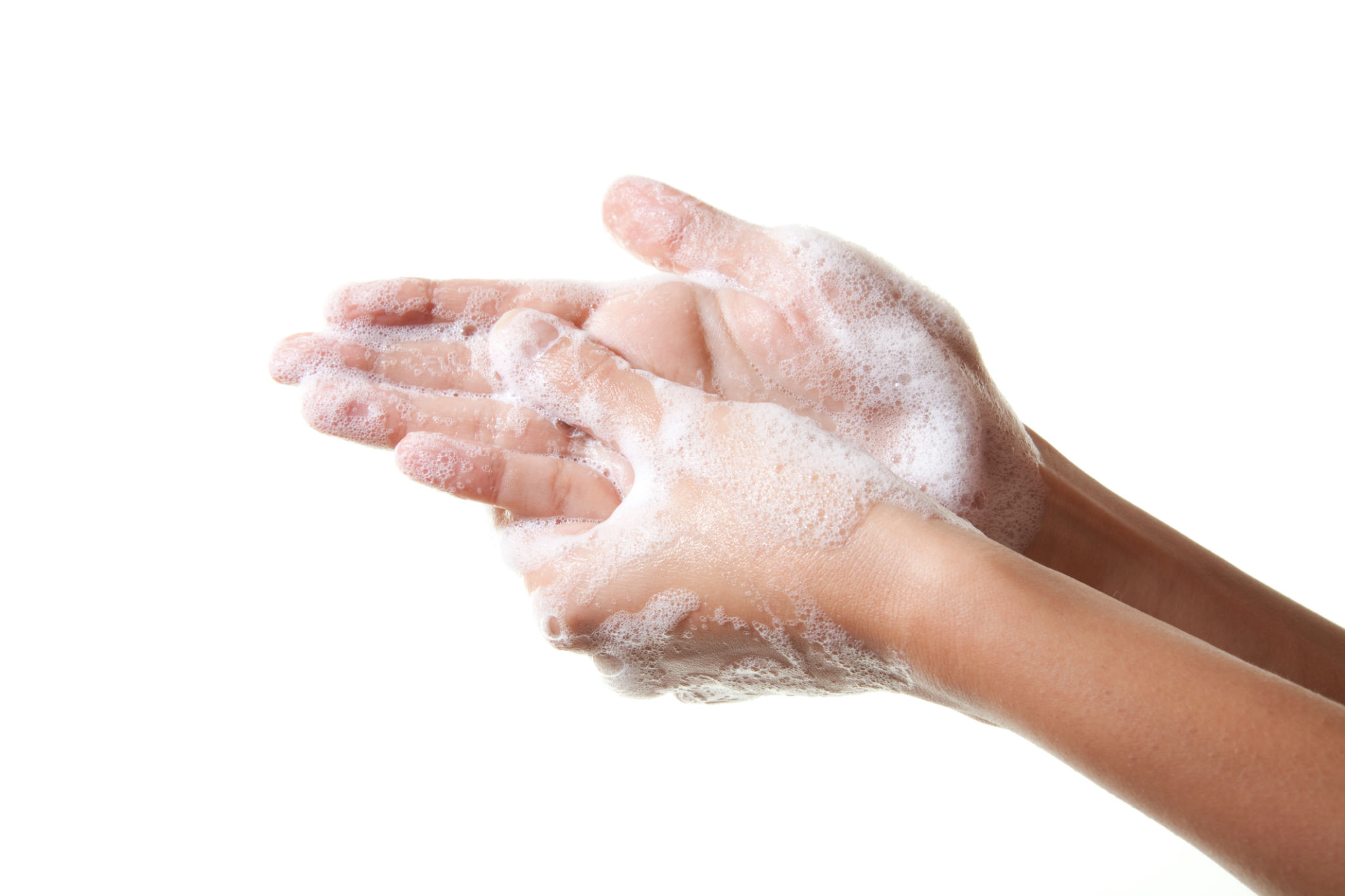 hand sanitizing