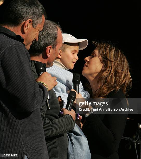 Jean-Marie Bigard, Laurent Baffy and Rachel Bourlier