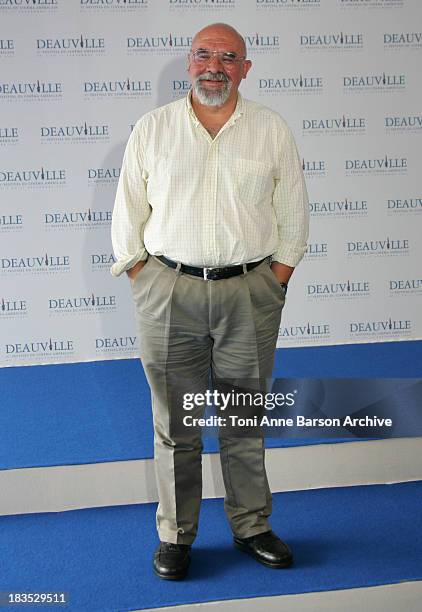 Stuart Gordon, director during 31st American Film Festival of Deauville - Edmond Photocall at CID in Deauville, France.