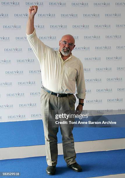 Stuart Gordon, director during 31st American Film Festival of Deauville - Edmond Photocall at CID in Deauville, France.