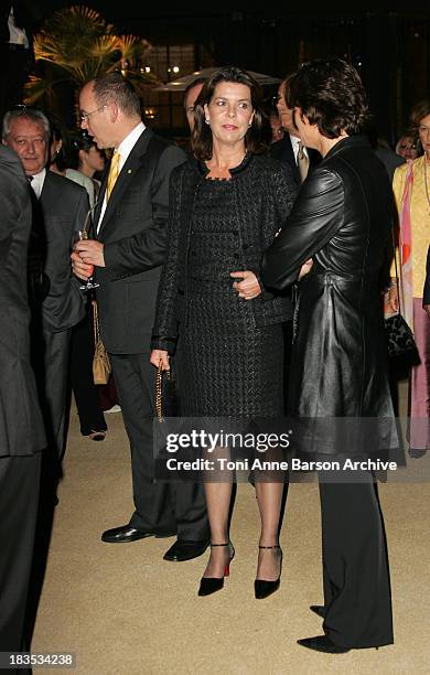 Princess Caroline of Hanover and Princess Stephanie of Monaco